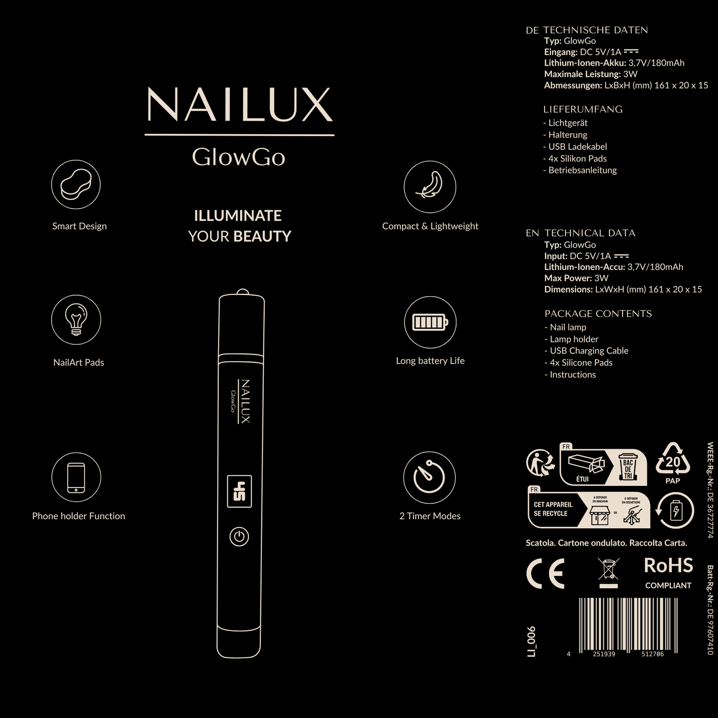 NAILUX GlowGo