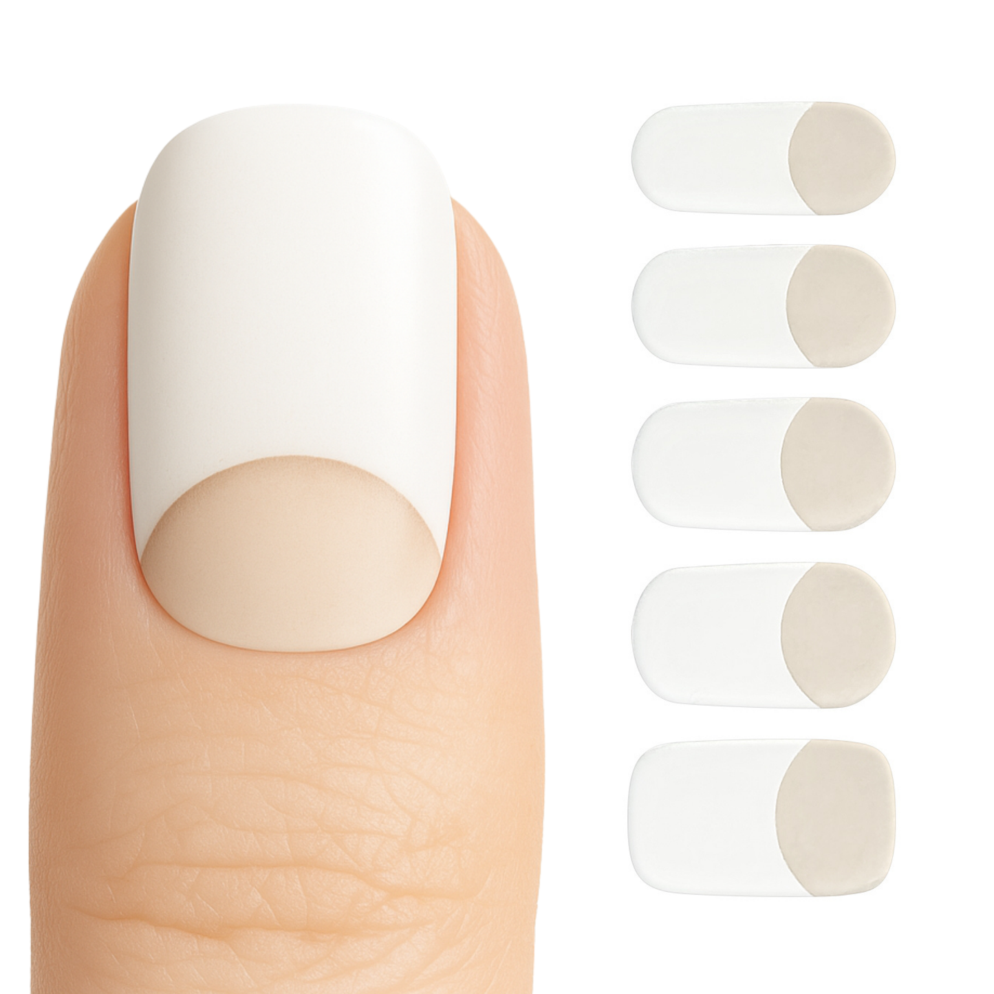 Gel Nail Strip French Lady