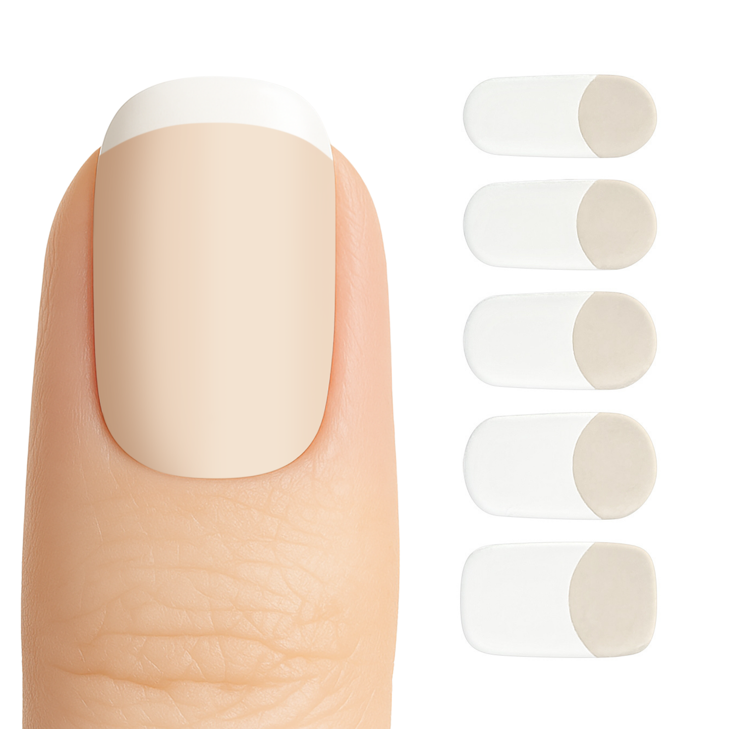 Gel Nail Strip French Lady