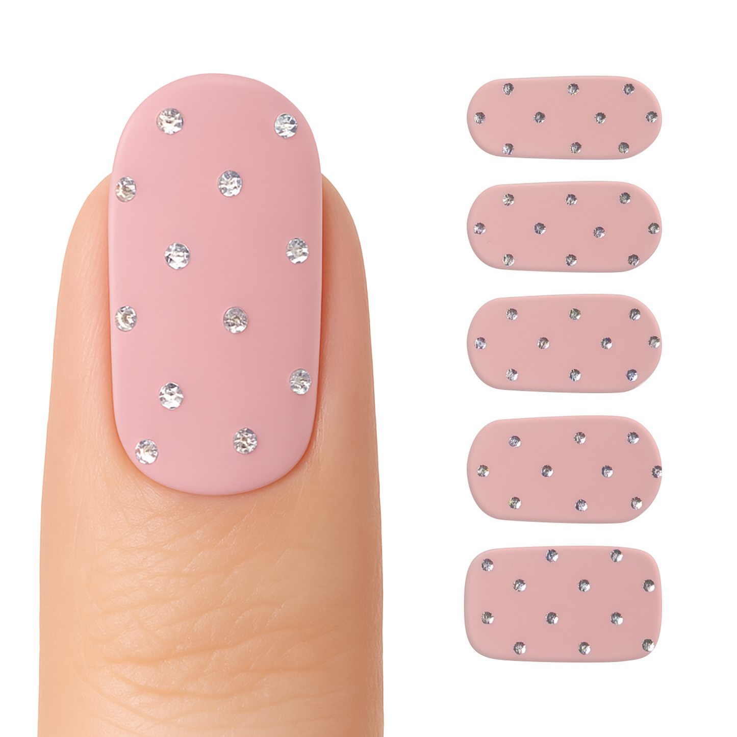 Gel Nail Strip Cupcake Twinkle