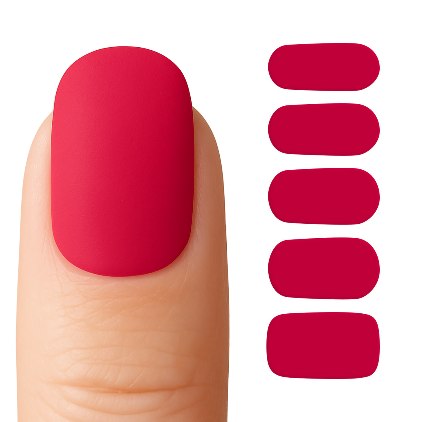 Gel Nail Strip Sweet Raspberry