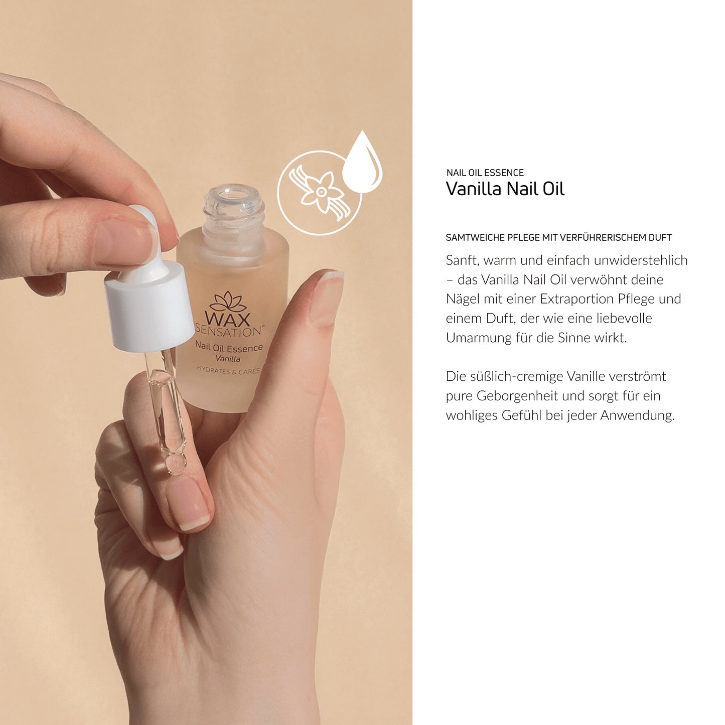 WAXSENSATION Nail Oil Essence Vanilla