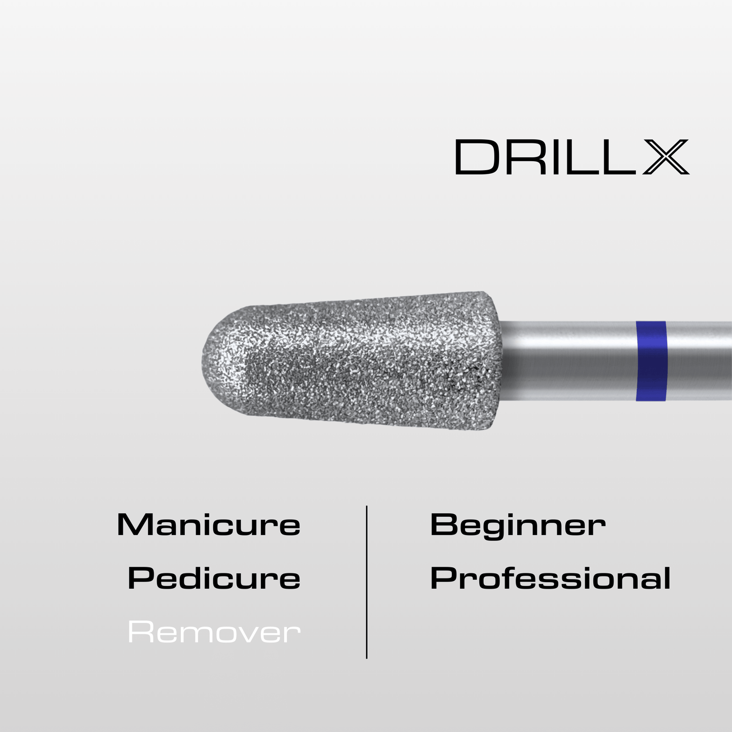 DRILLX Manicure Diamant Bit Konus L medium