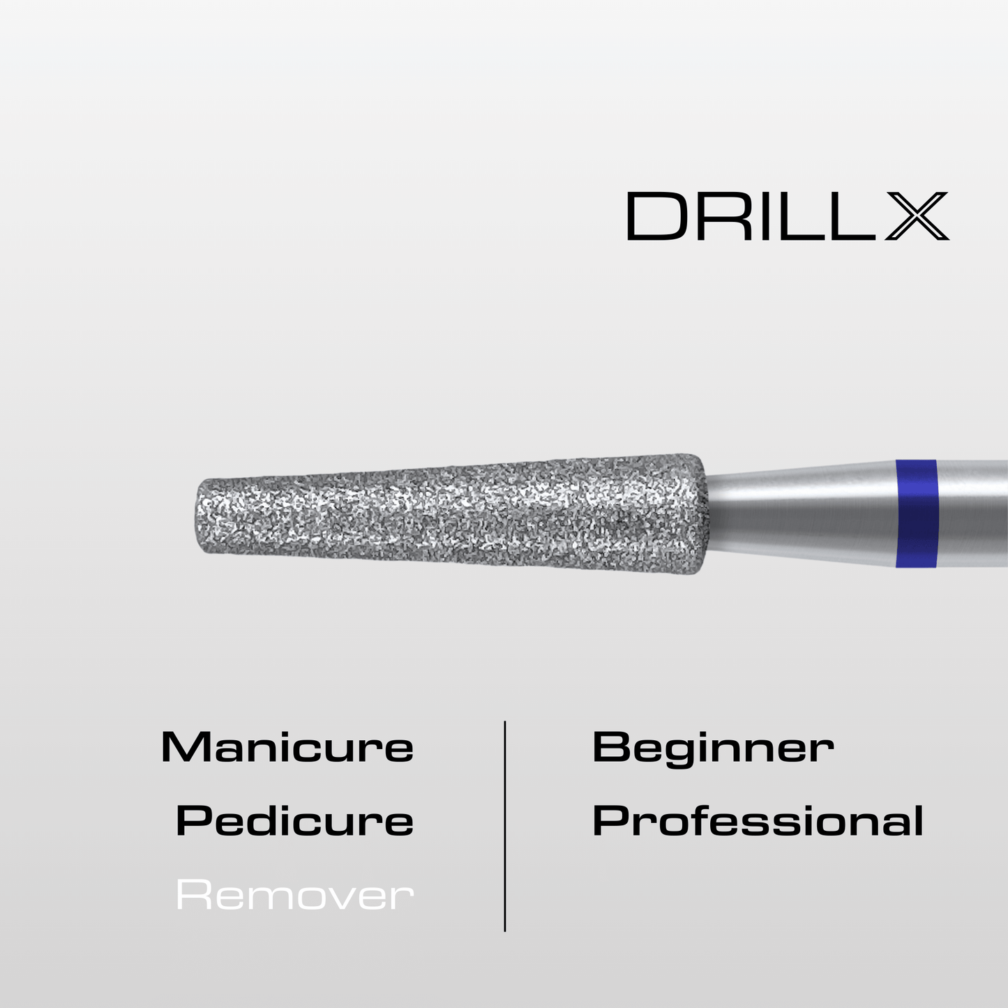 DRILLX Manicure Diamant Bit Konus M medium