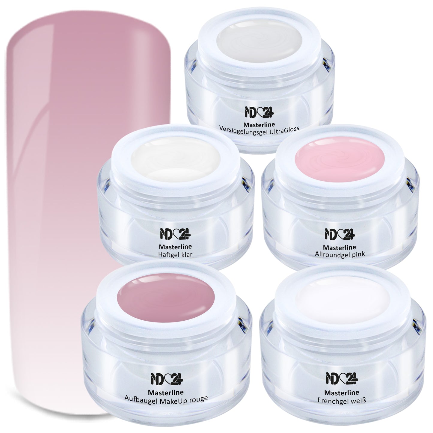 5 x Baby Boomer Gel Set