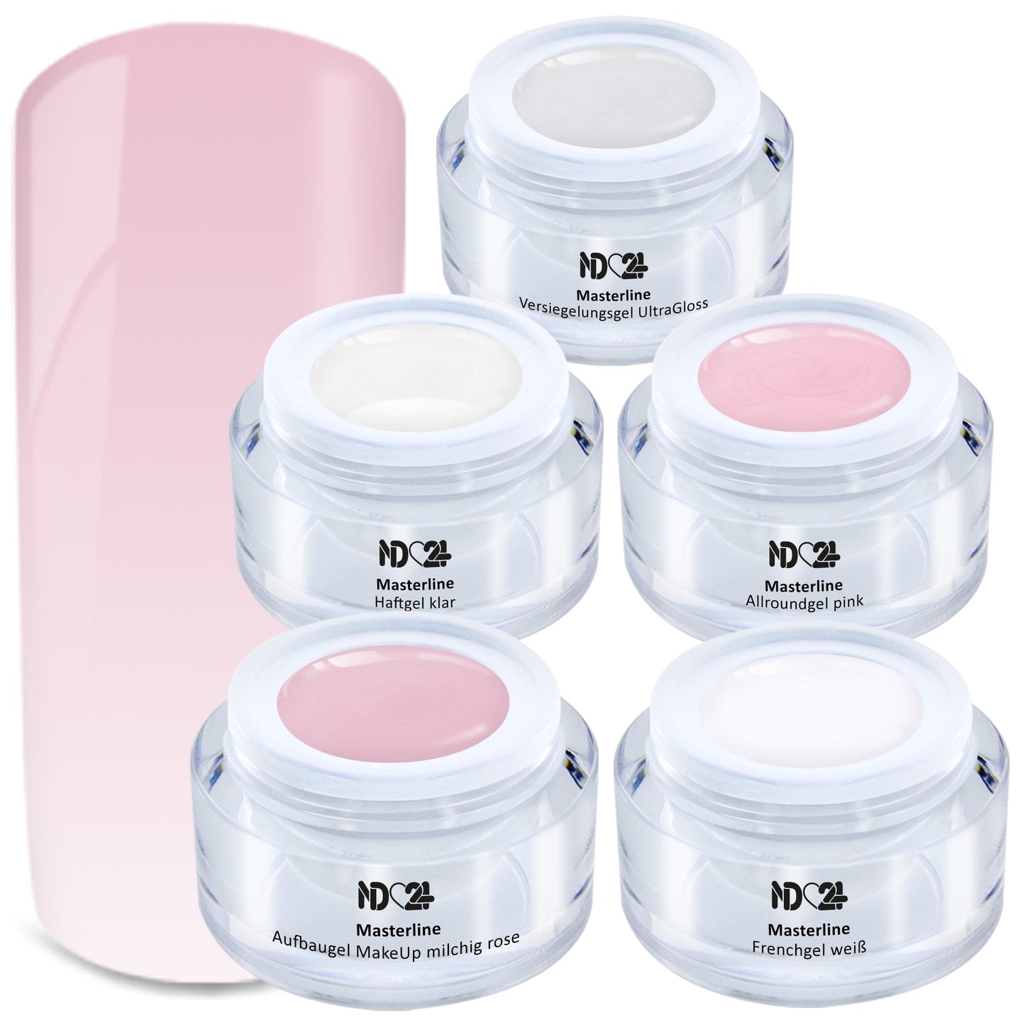 5 x Baby Boomer Gel Set