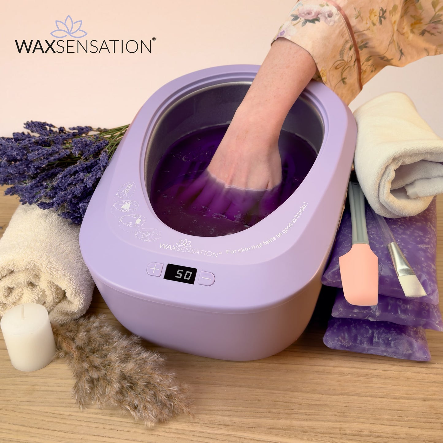 WAXSENSATION Paraffinbad Set SmartSilk