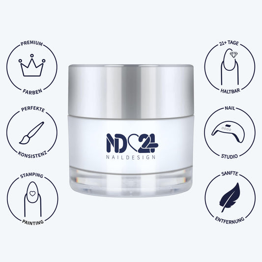 Gel de couleur Soak Off blanc