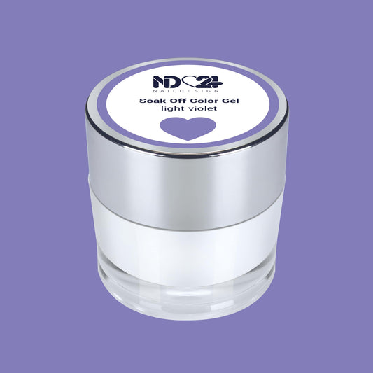 Gel de couleur Soak Off violet clair