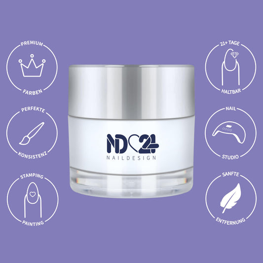 Gel de couleur Soak Off violet clair