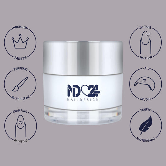 Gel de couleur Soak Off gris tourterelle