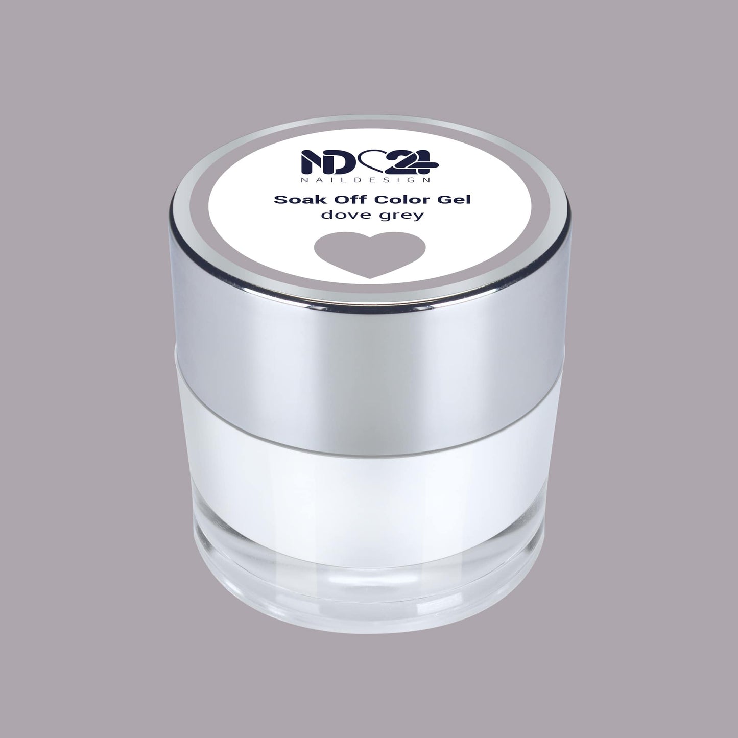 Soak Off Color Gel dove grey