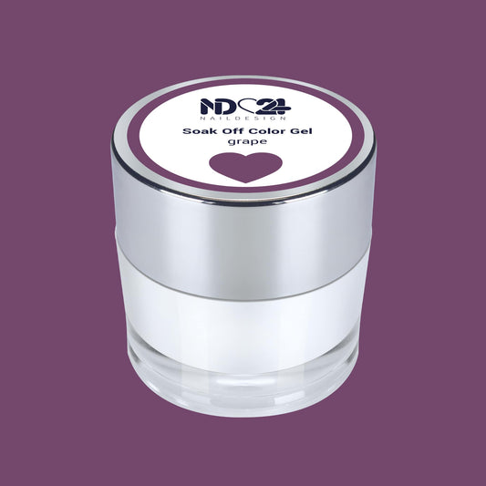 Gel de couleur Soak Off raisin