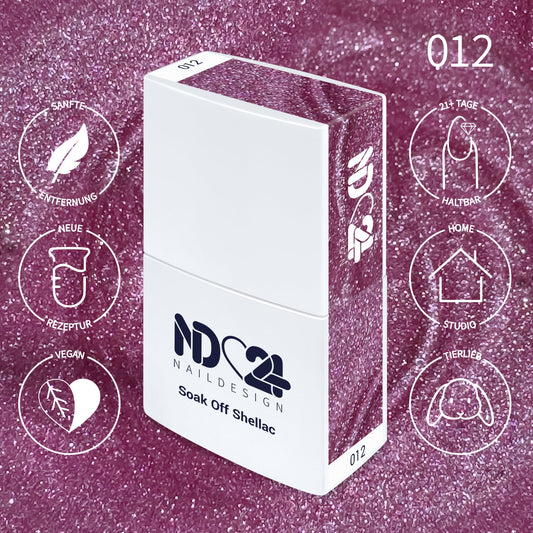 Soak Off Shellac Twilight Wine Shimmer