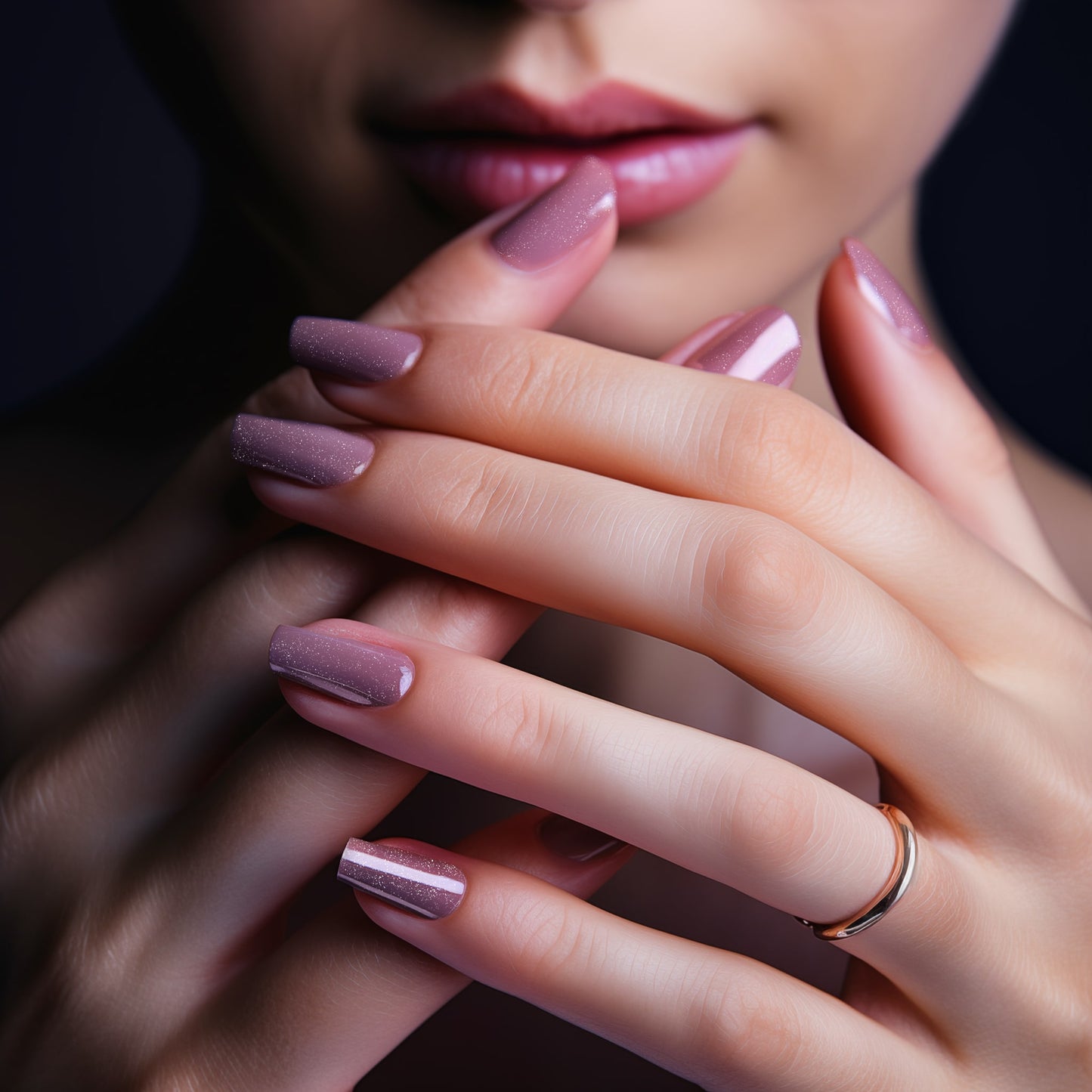 Soak Off Shellac Twilight Wine Shimmer