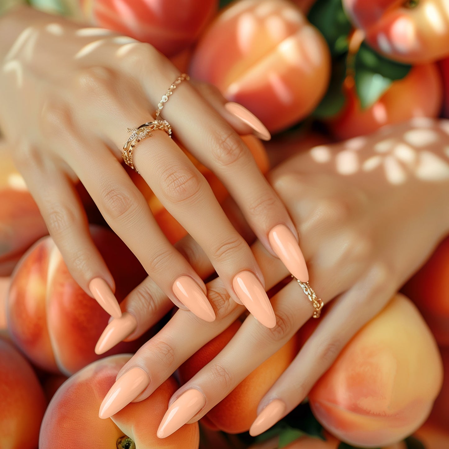 045 Soak Off Shellac Peach Fuzz