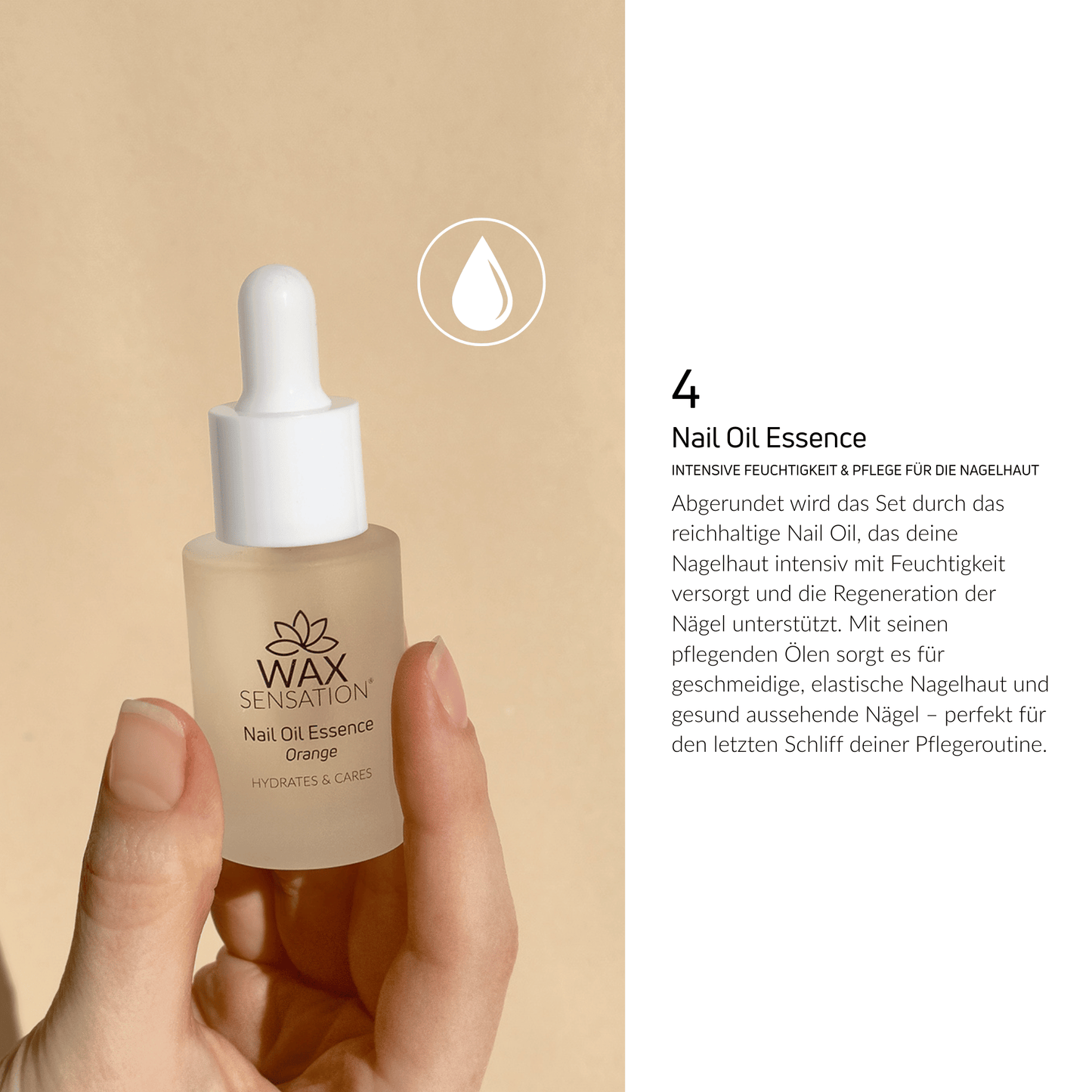 WAXSENSATION Nail Oil Essence Orange