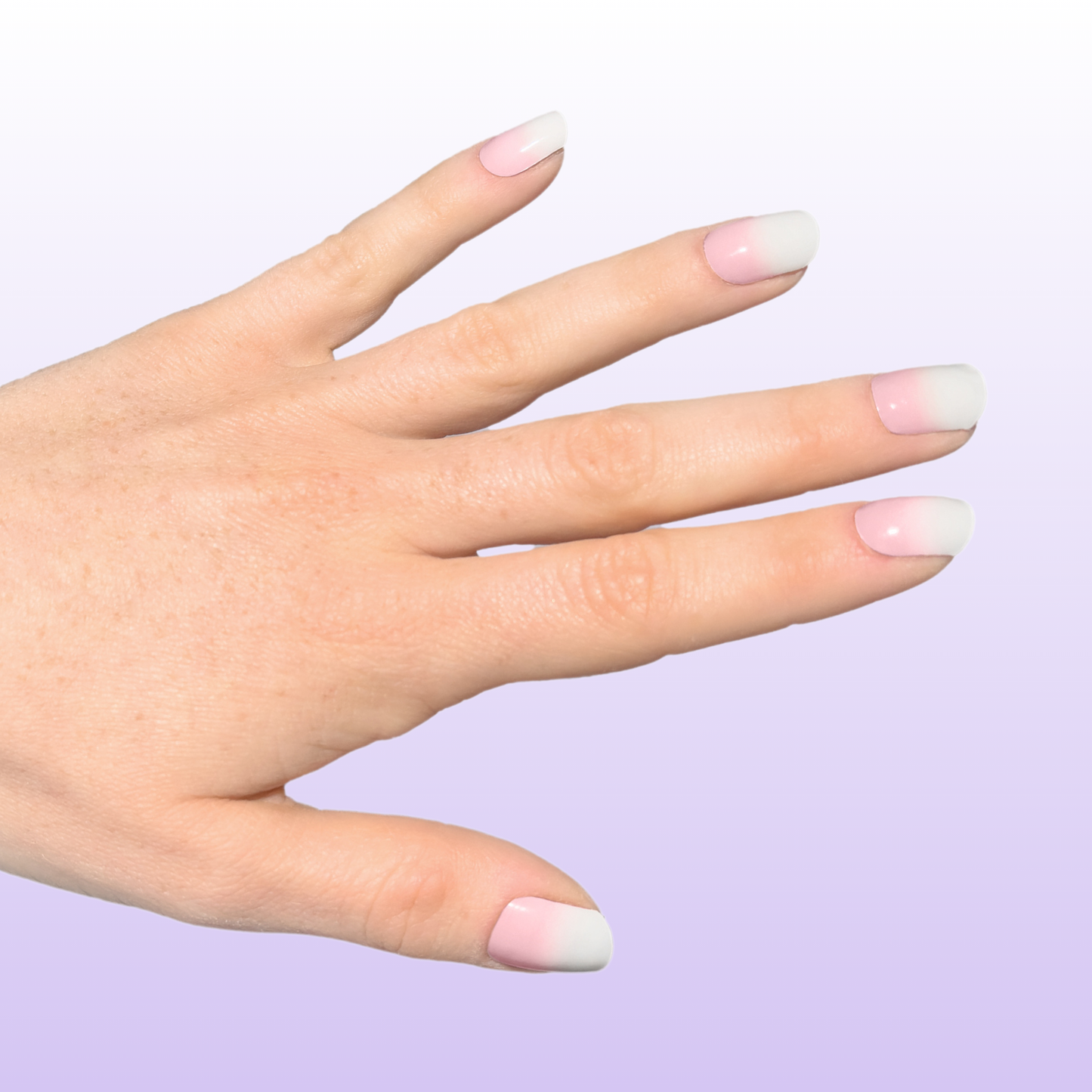 Gel Nail Strip Set Soft Babyboomer