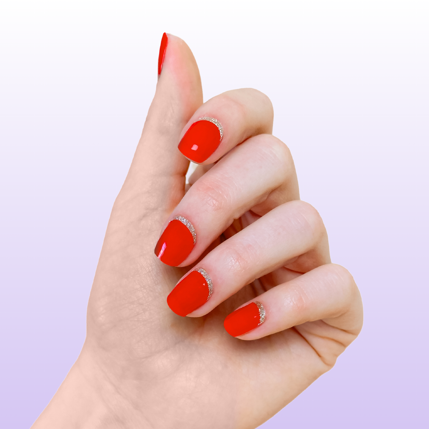 Gel Nail Strip Scarlet Fire
