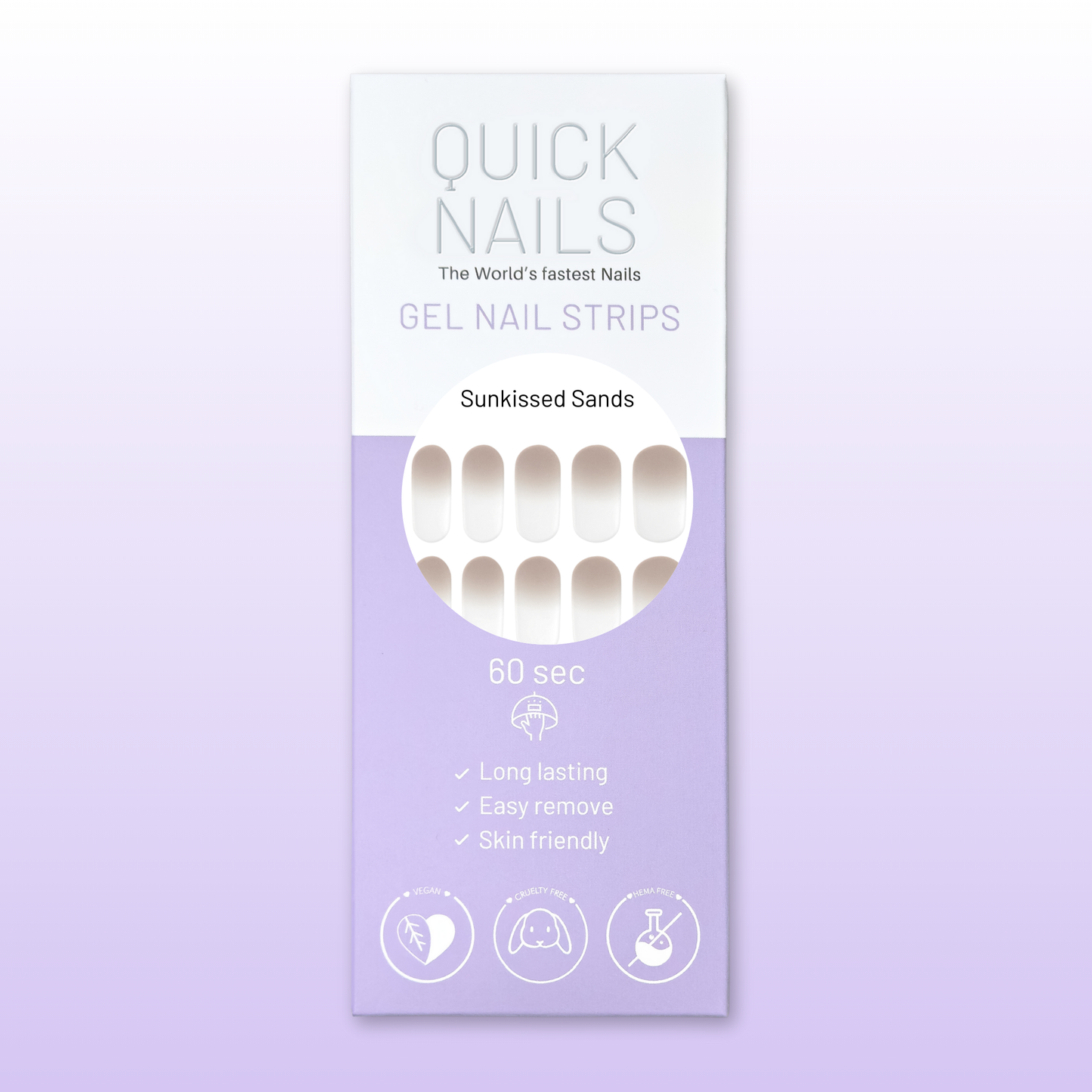 Gel Nail Strip Sunkissed Sands