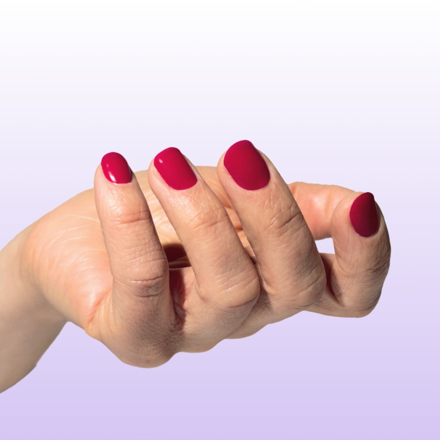 Gel Nail Strip Pink Velvet Magic