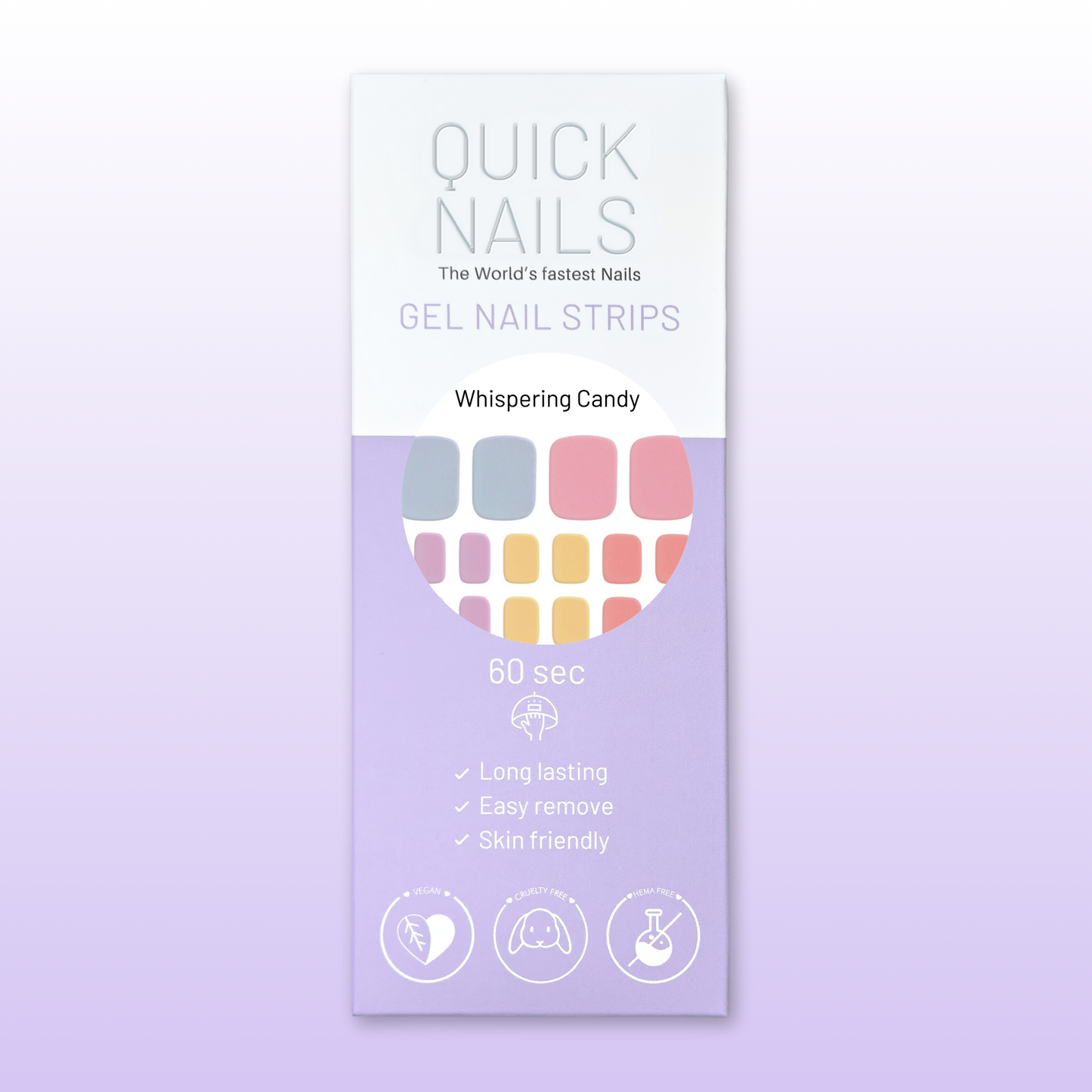 Gel Toe Strip Whispering Candy