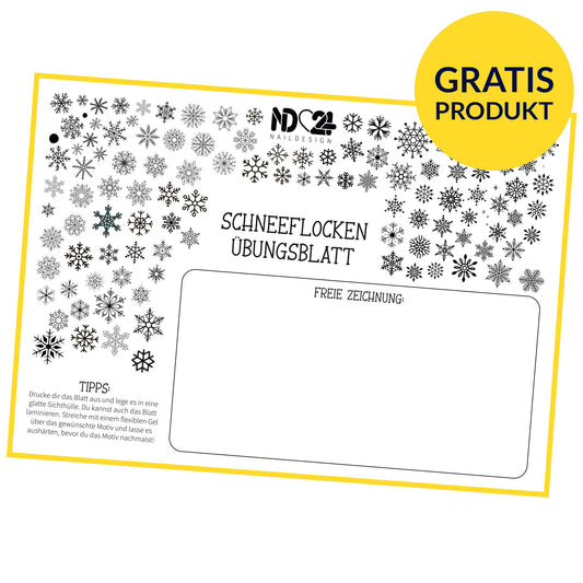 Übungsblatt Schneeflocken