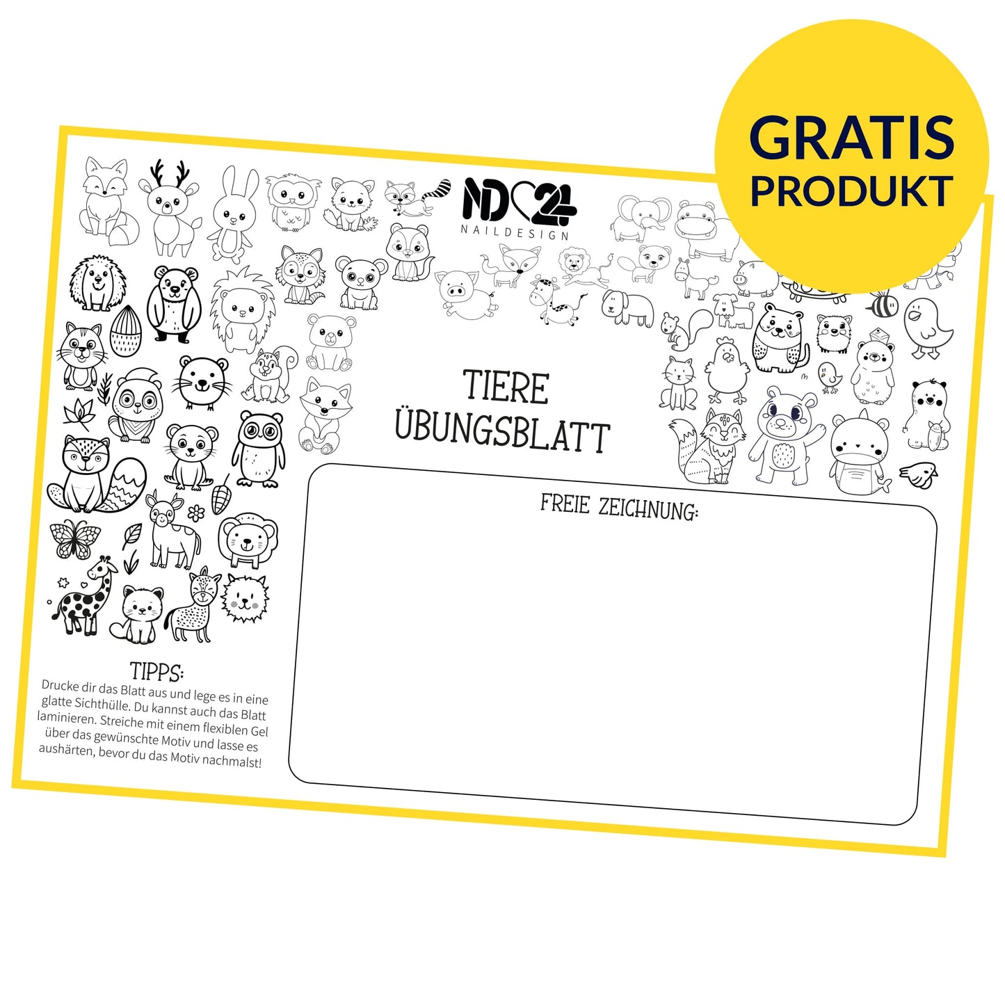Übungsblatt Tiere