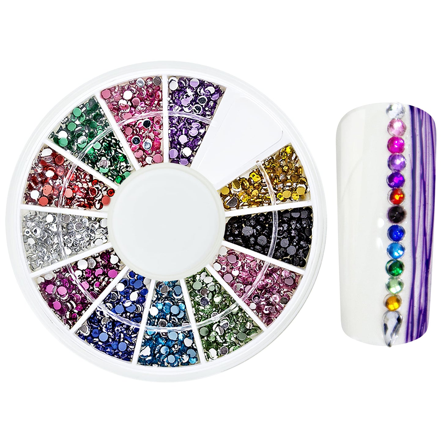 Nailart Strass Steine Display