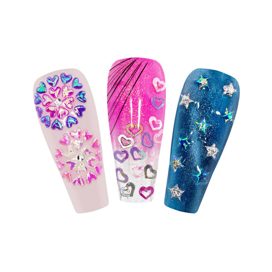 Nailart Hologramm Display