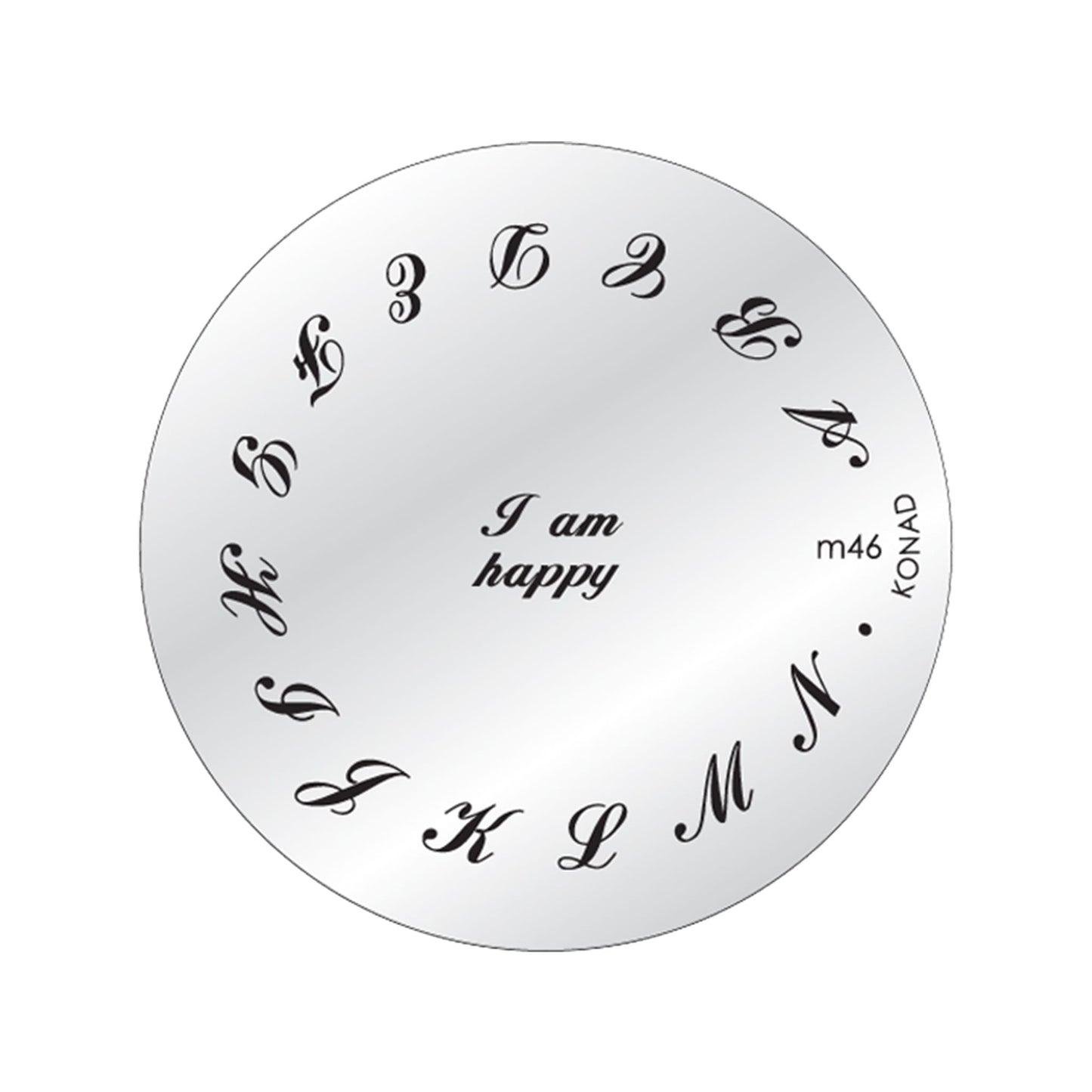 KONAD Stamping Stencil M
