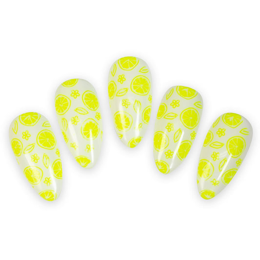 Stamping Lack neon yellow