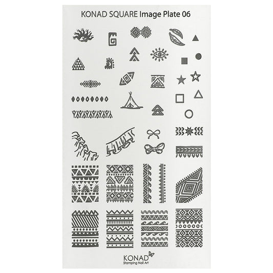 KONAD Stamping Schablone XL