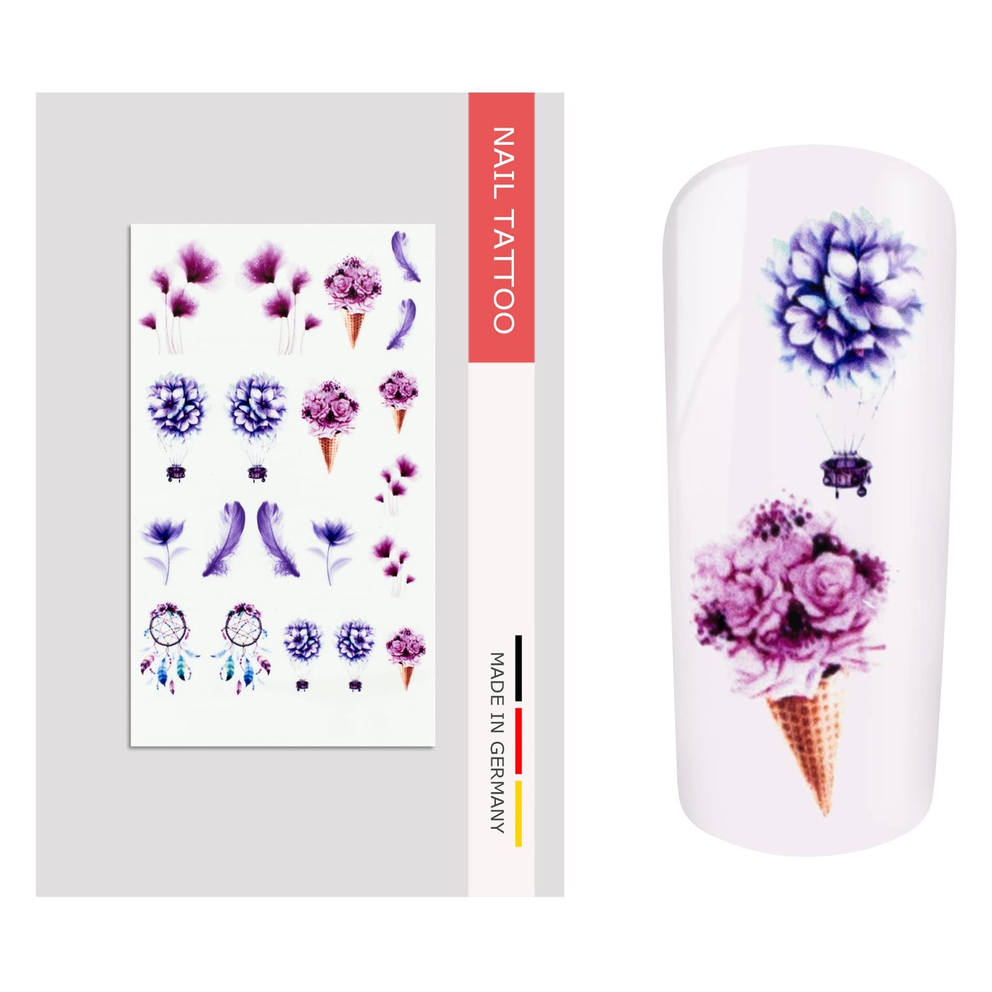 Nail Art Tattoo Spring & Summer 