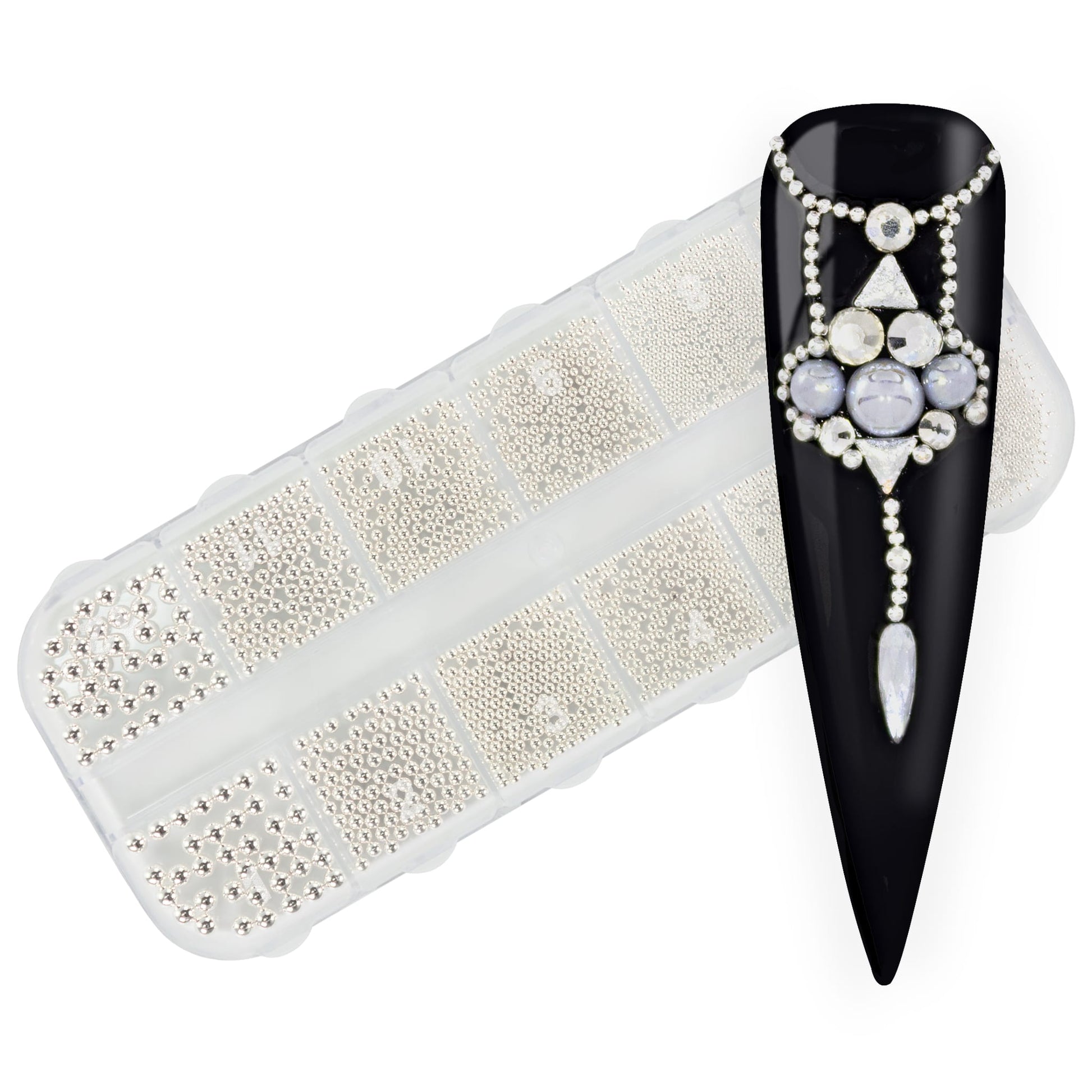 Nailart Perlen Box