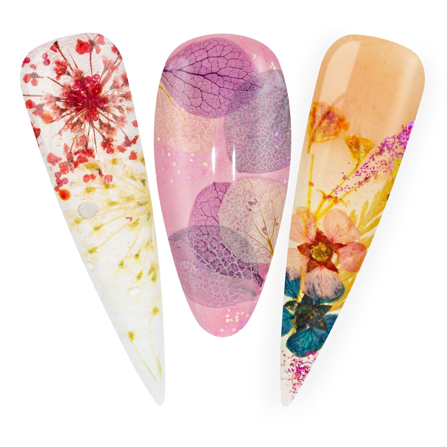 Nailart Dry Flowers