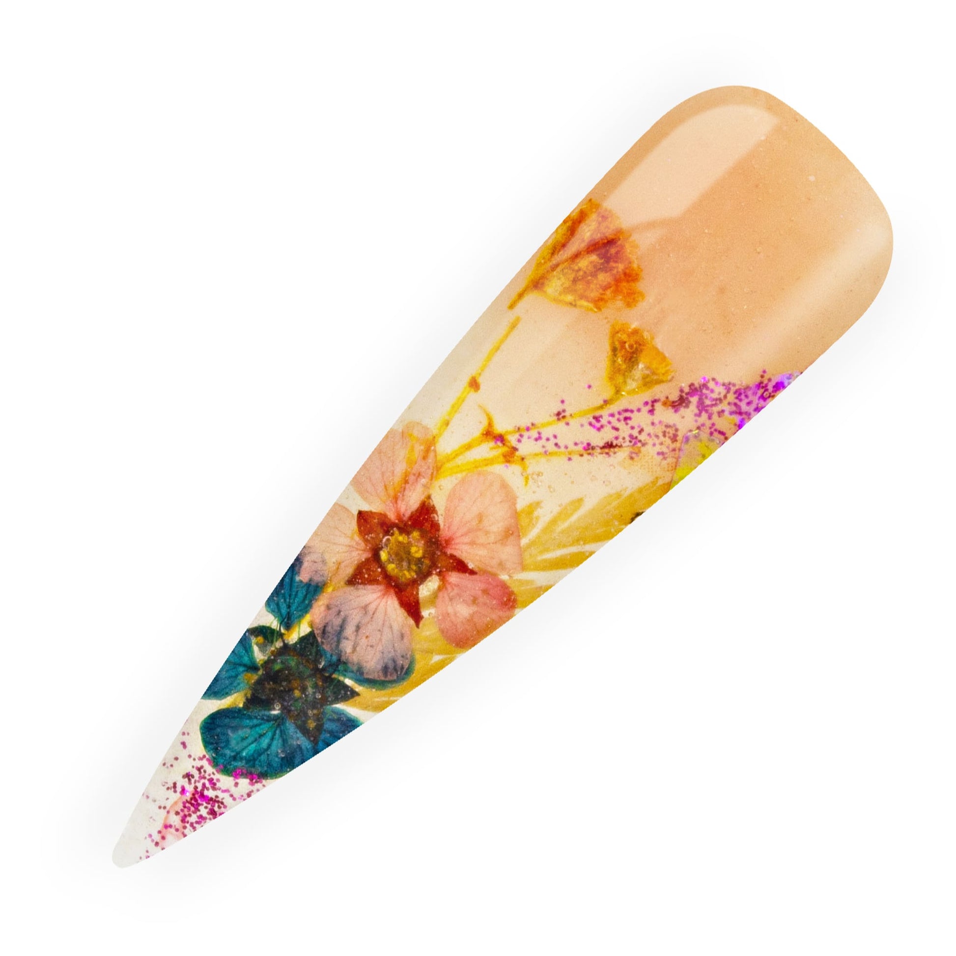 Nailart Dry Flowers