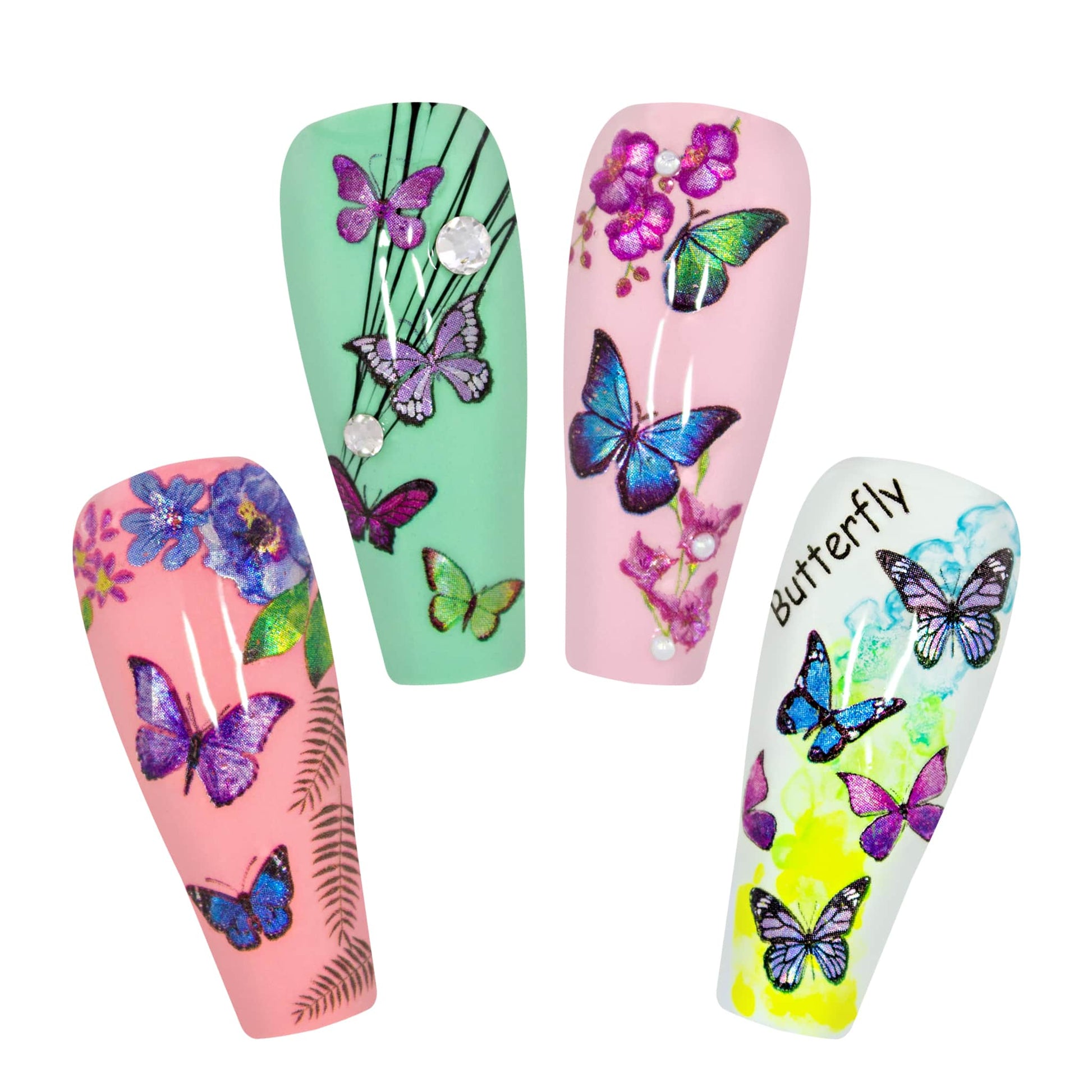 Nailart Sticker XL Butterfly