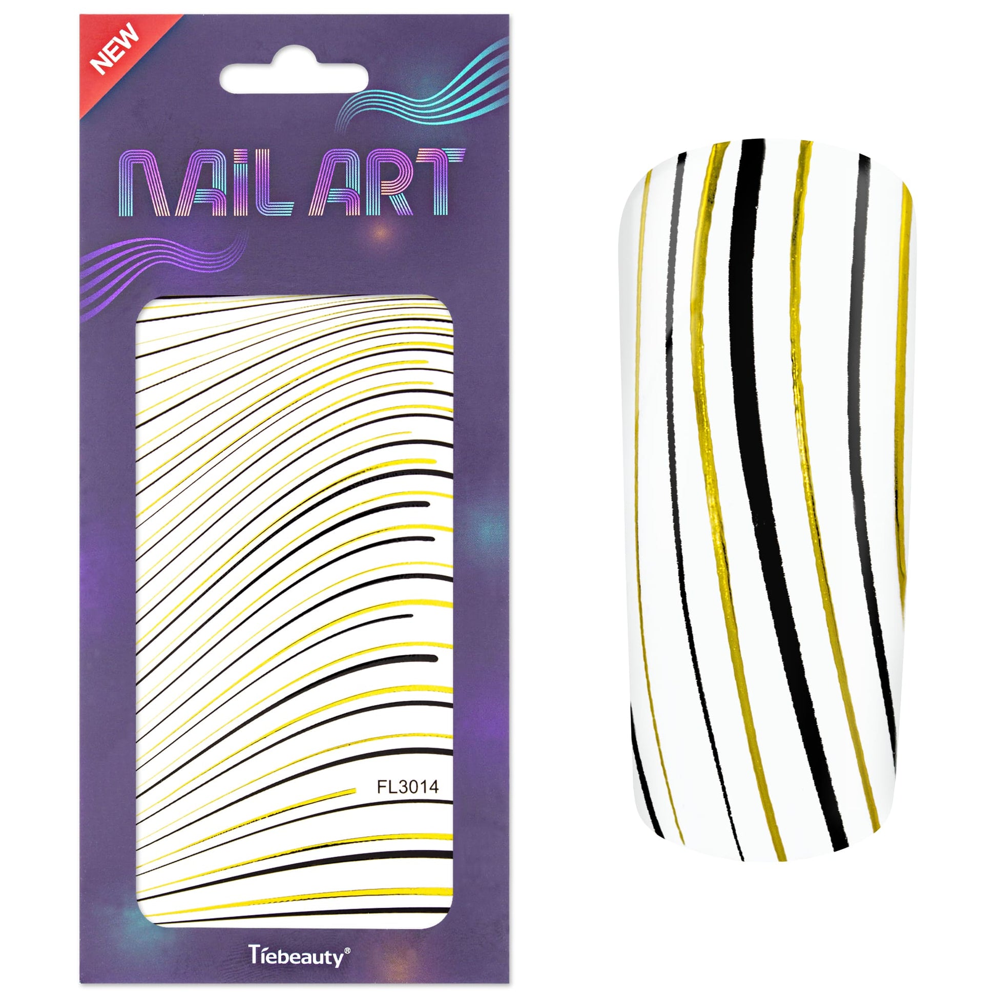 Nailart Sticker XL Gold