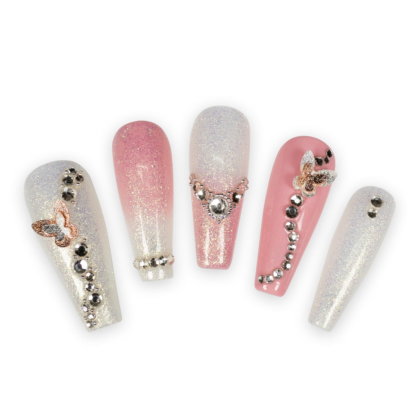 Nailart Overlay 3D Butterfly