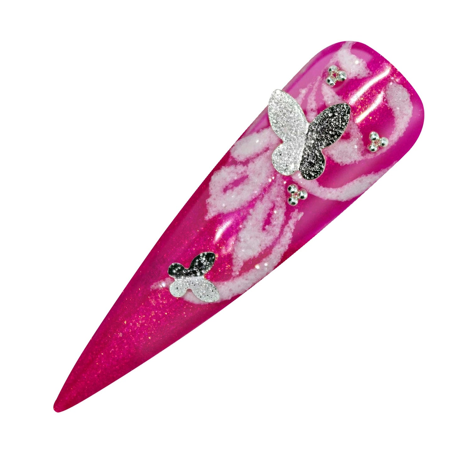 Nailart Overlay 3D Butterfly