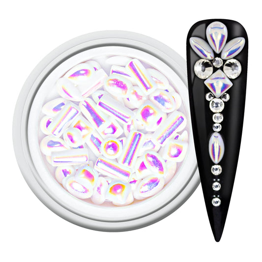 Nailart Overlay 3D Pearls Mix