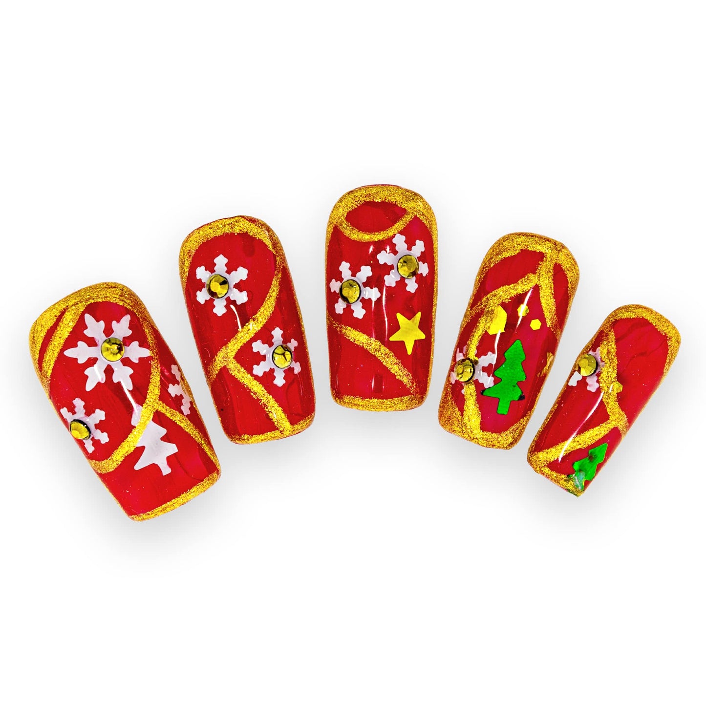 Nailart Inlay Snowflake