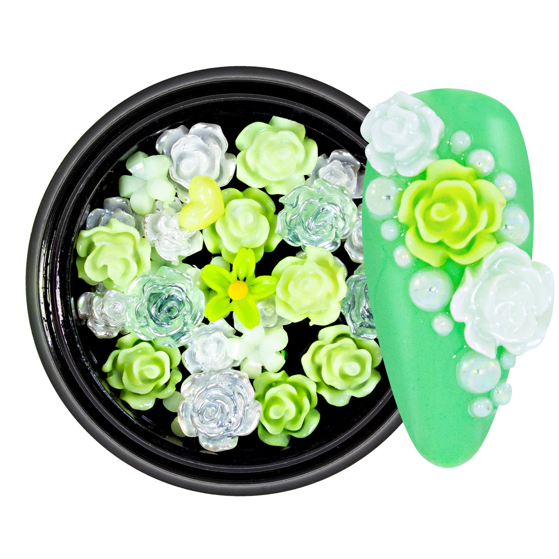 Nailart Overlay Flower Mix