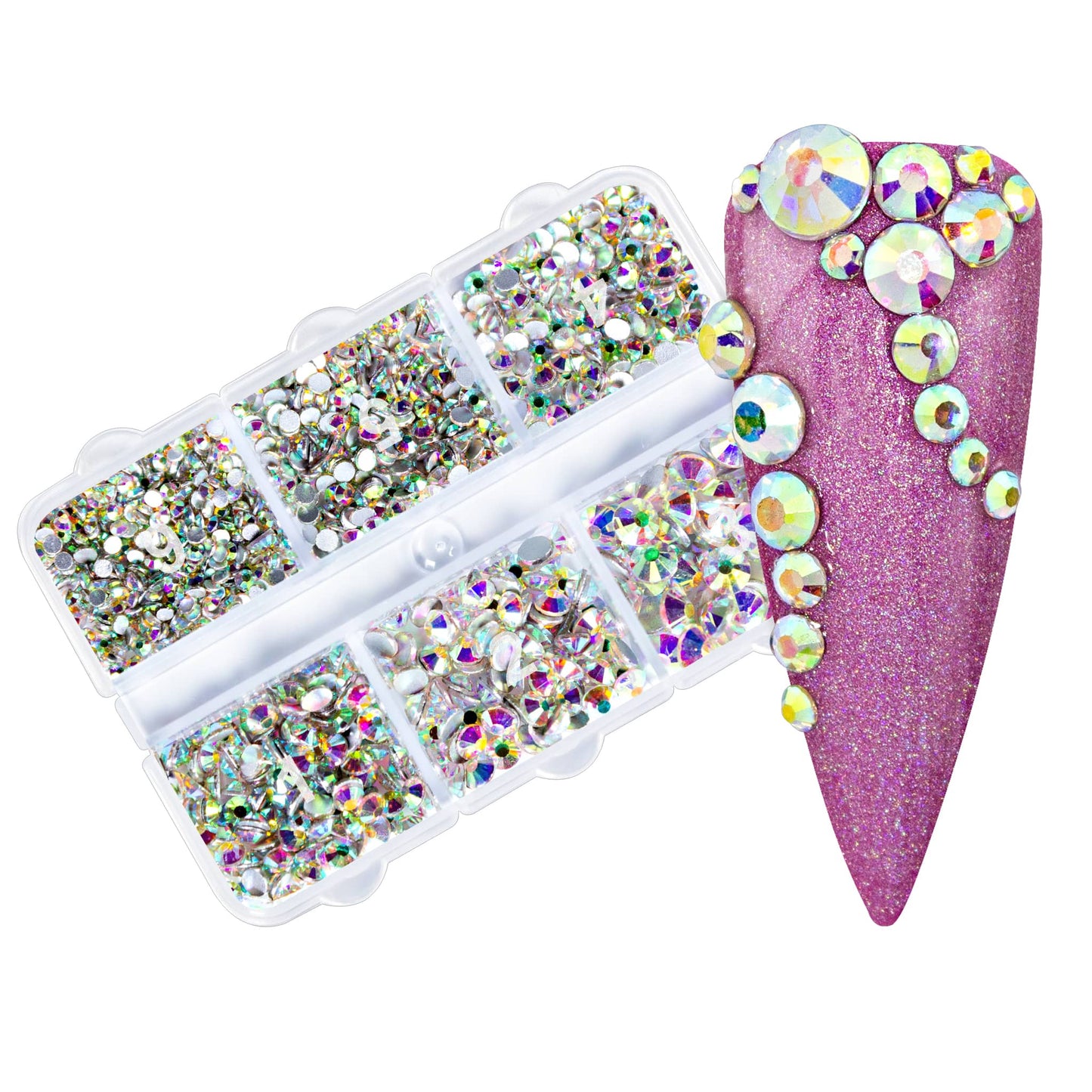 Premium Nailart Strass Steine Box