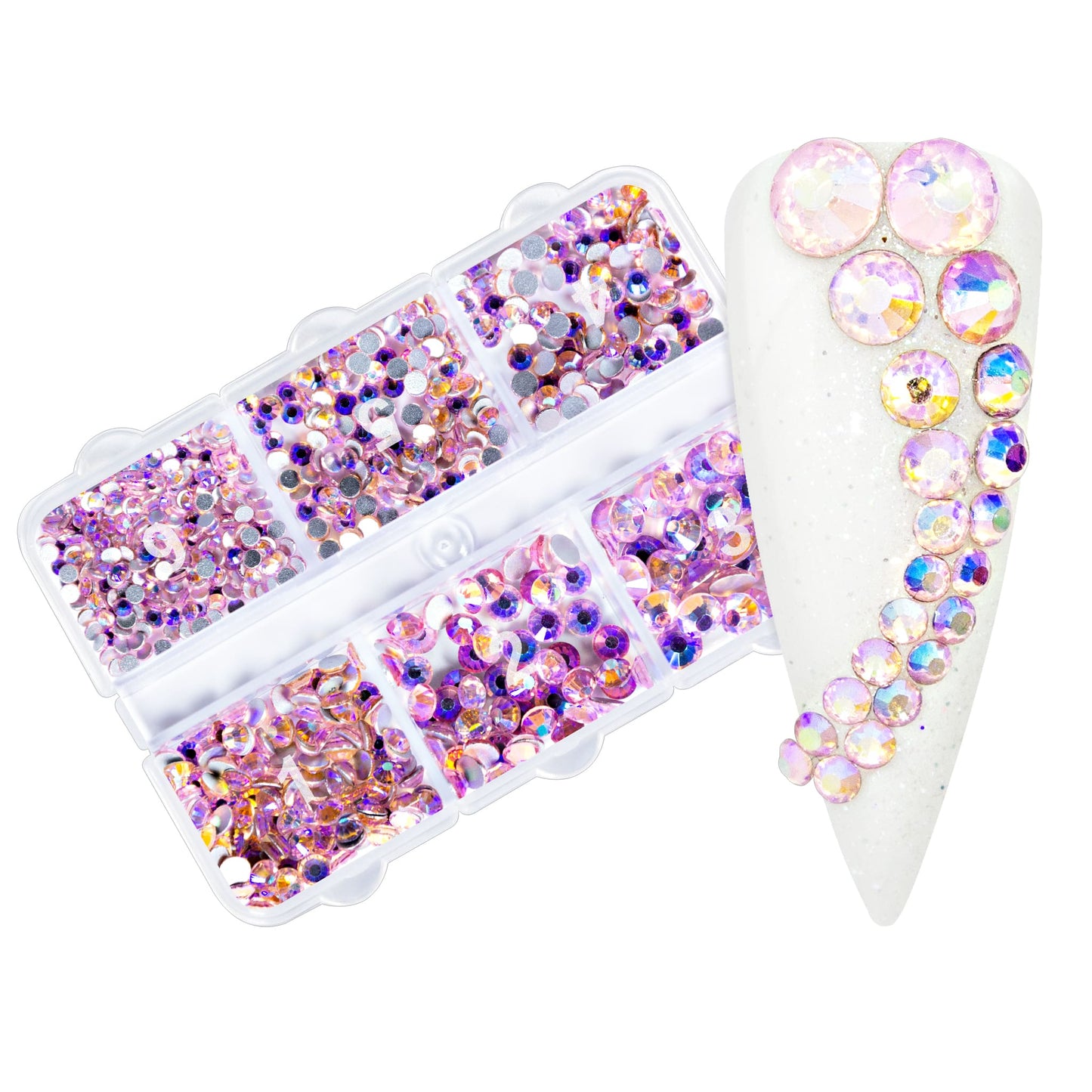 Premium Nailart Strass Steine Box