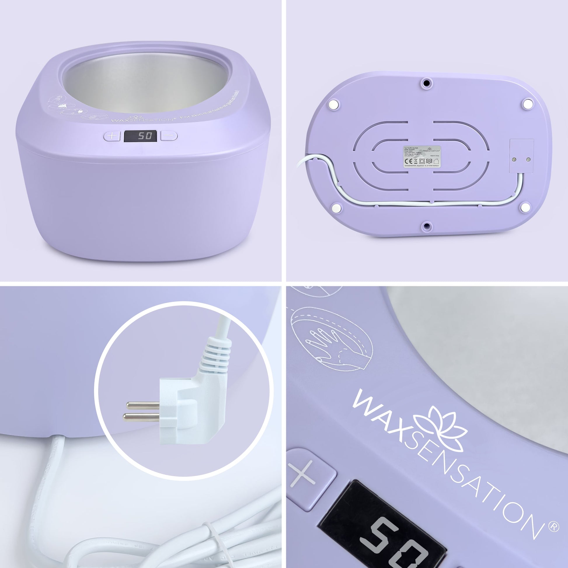 WAXSENSATION Paraffinbad SmartSilk Set