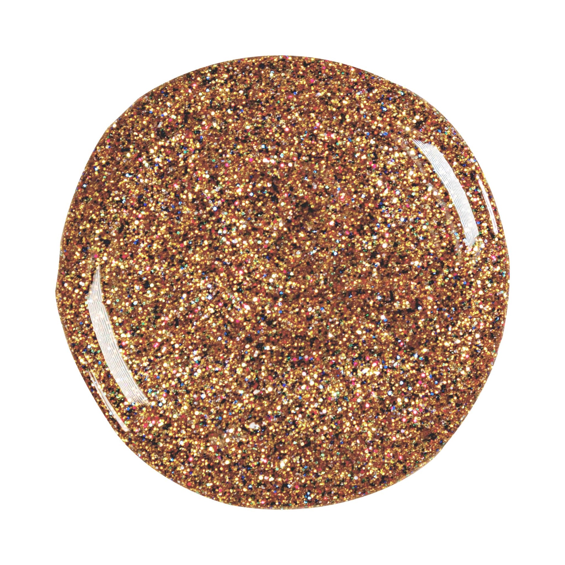 Effektgel Multi Glitter gold