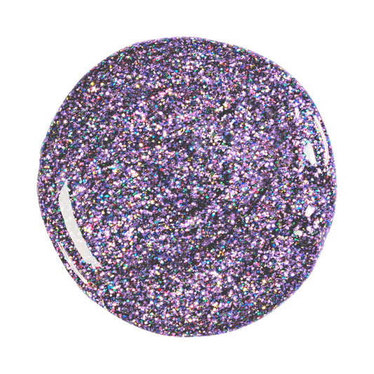 Effektgel Multi Glitter purple