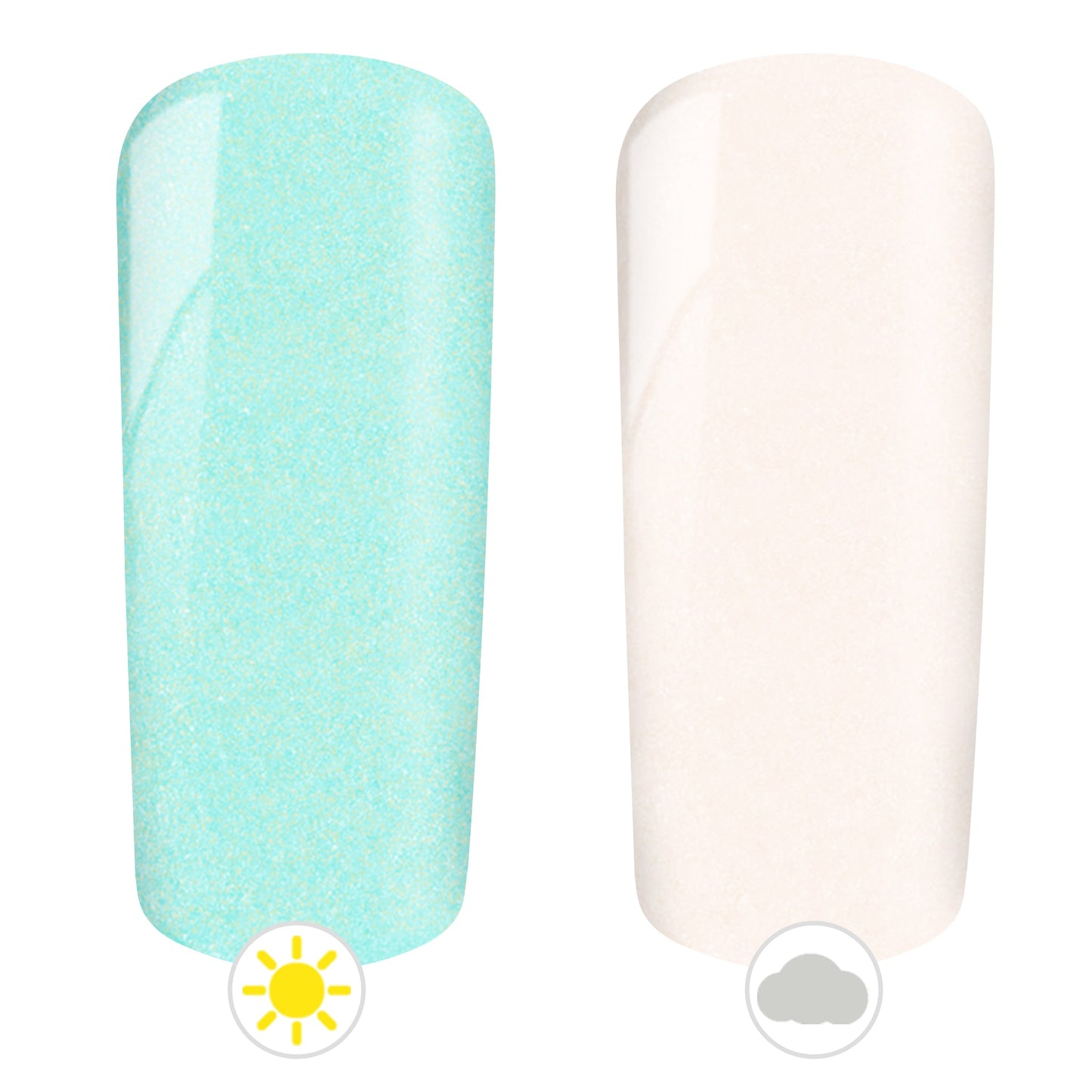 Effekt Gel Solar Glimmer mint